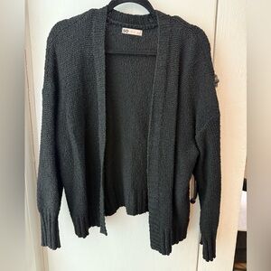 SO Women's Black Knit Cardigan (L)